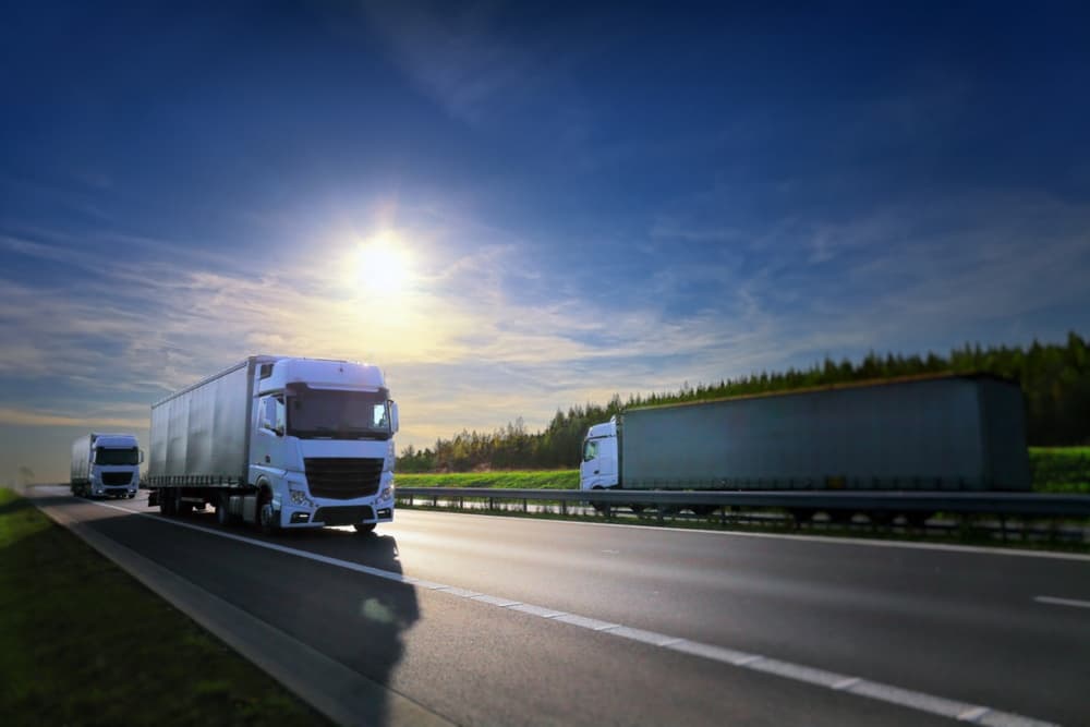logistics truck